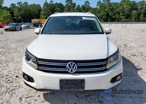 2014 Volkswagen Tiguan S z USA, uszkodzony, nr VIN WVGAV3AX2EW543398